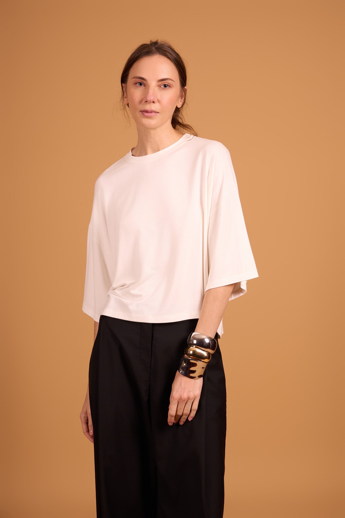 FLUID DIAMOND TEE OFF WHITE