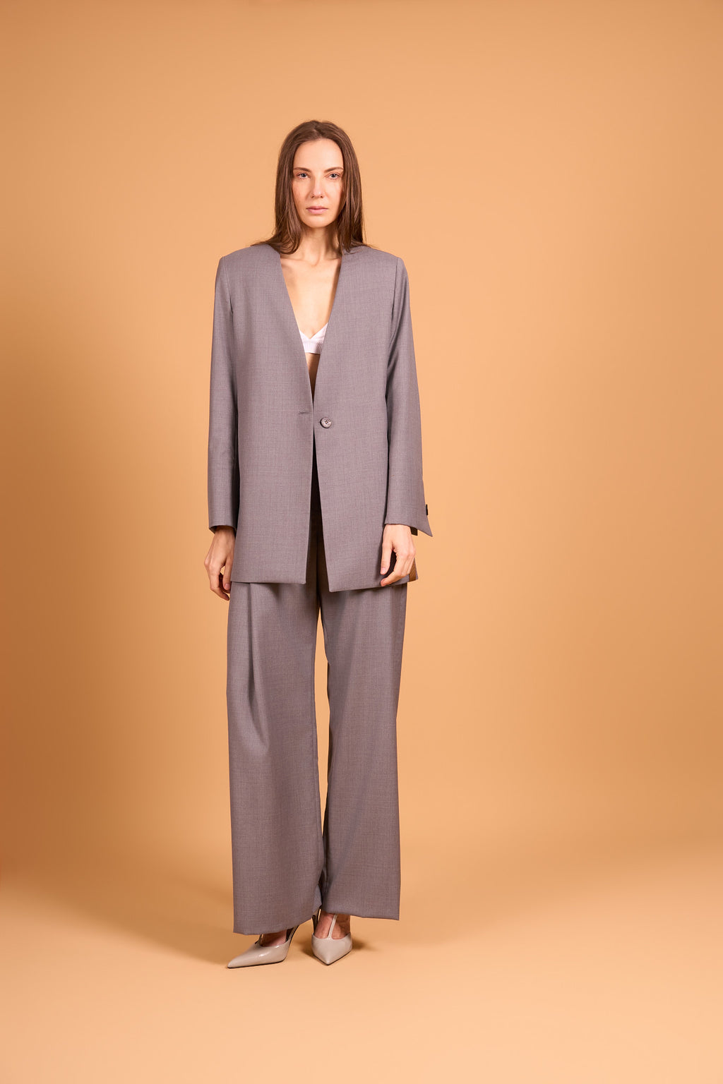 PURE LINE BLAZER STONE