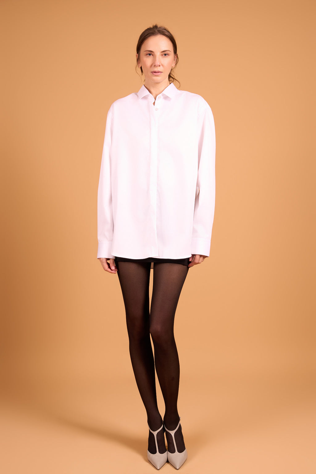 TAILORED BASE SHIRT OPTIC WHITE