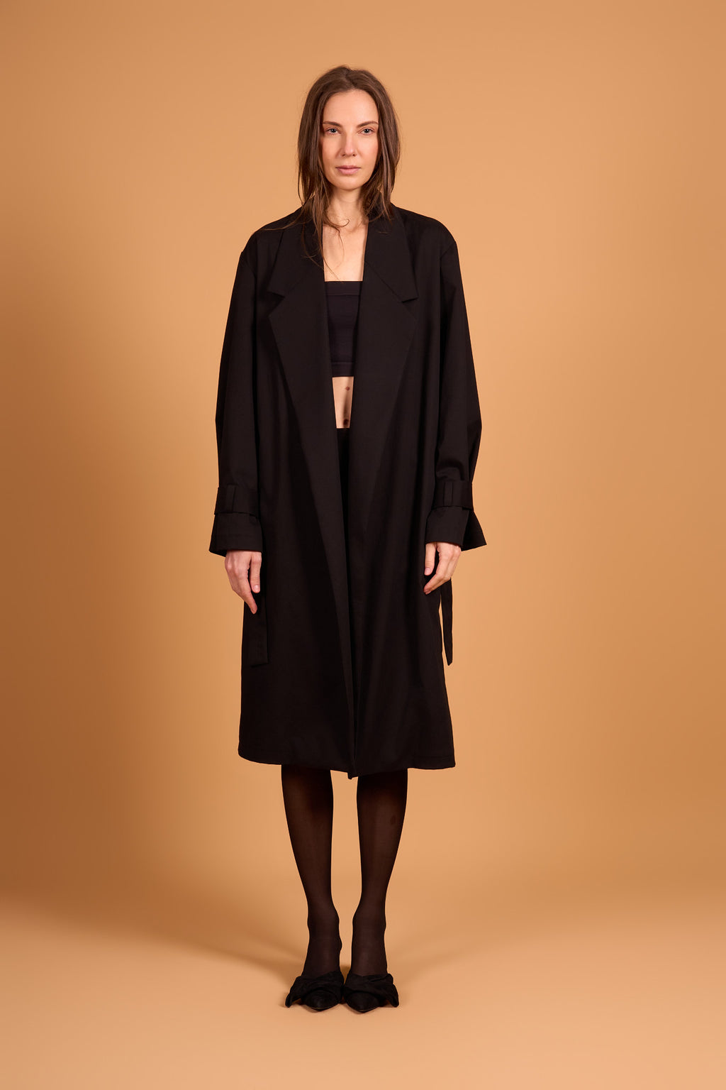 STATEMENT COAT MIDNIGHT