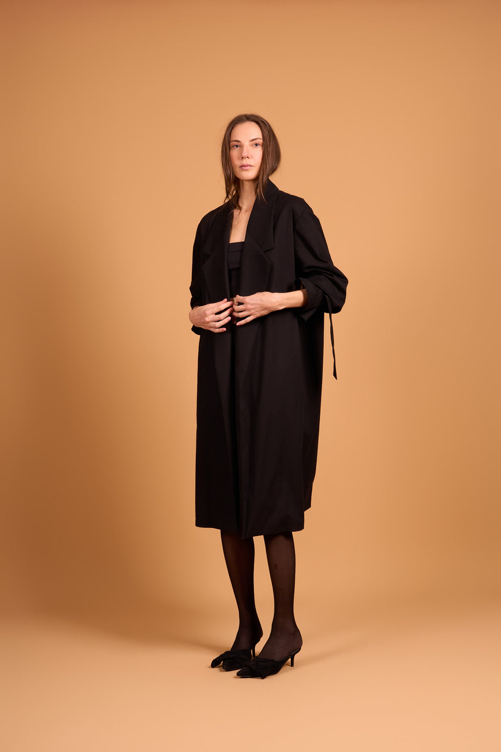 STATEMENT COAT MIDNIGHT