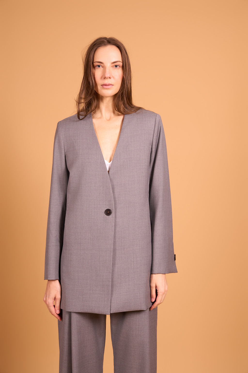 PURE LINE BLAZER STONE