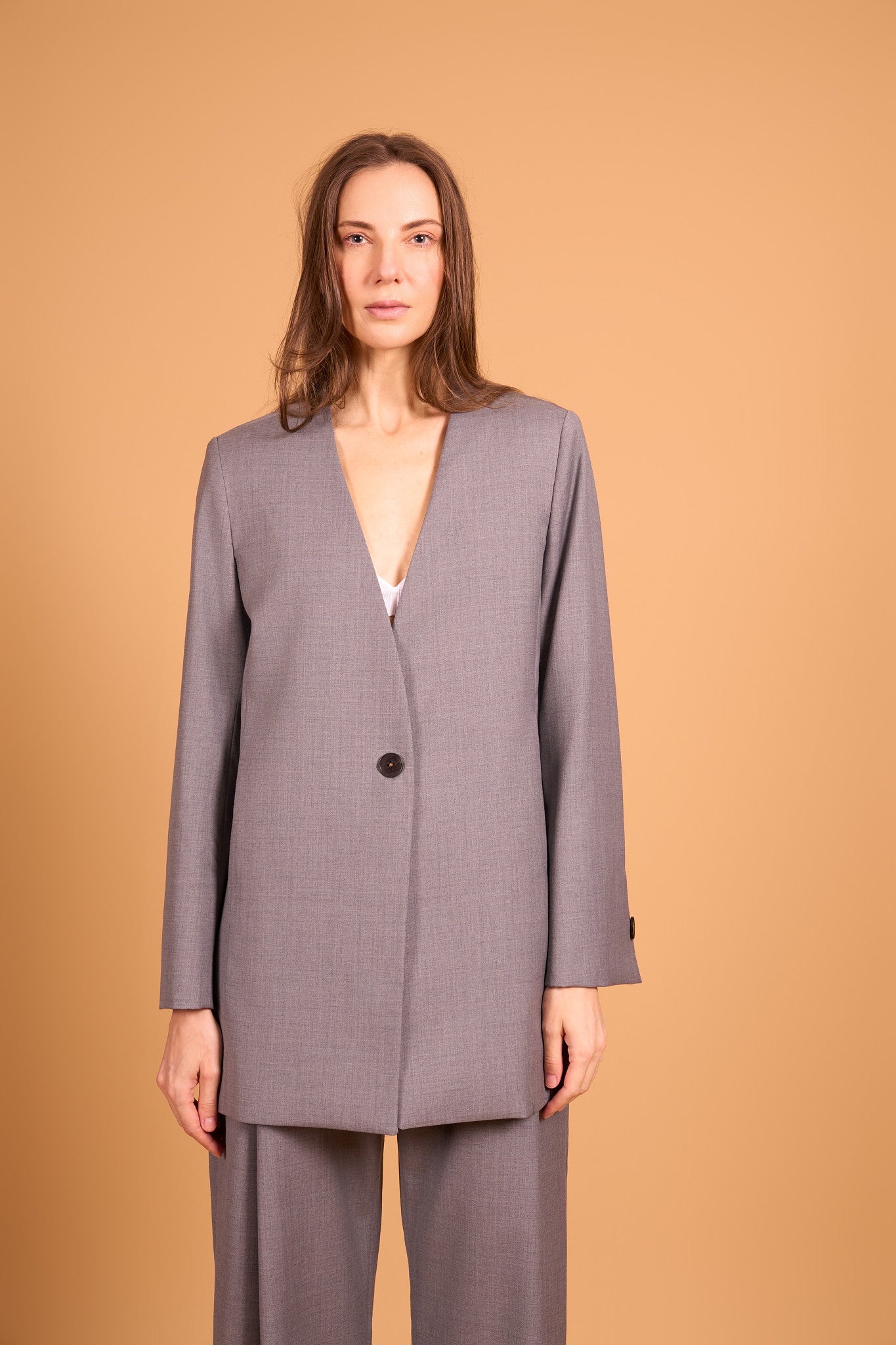 PURE LINE BLAZER STONE