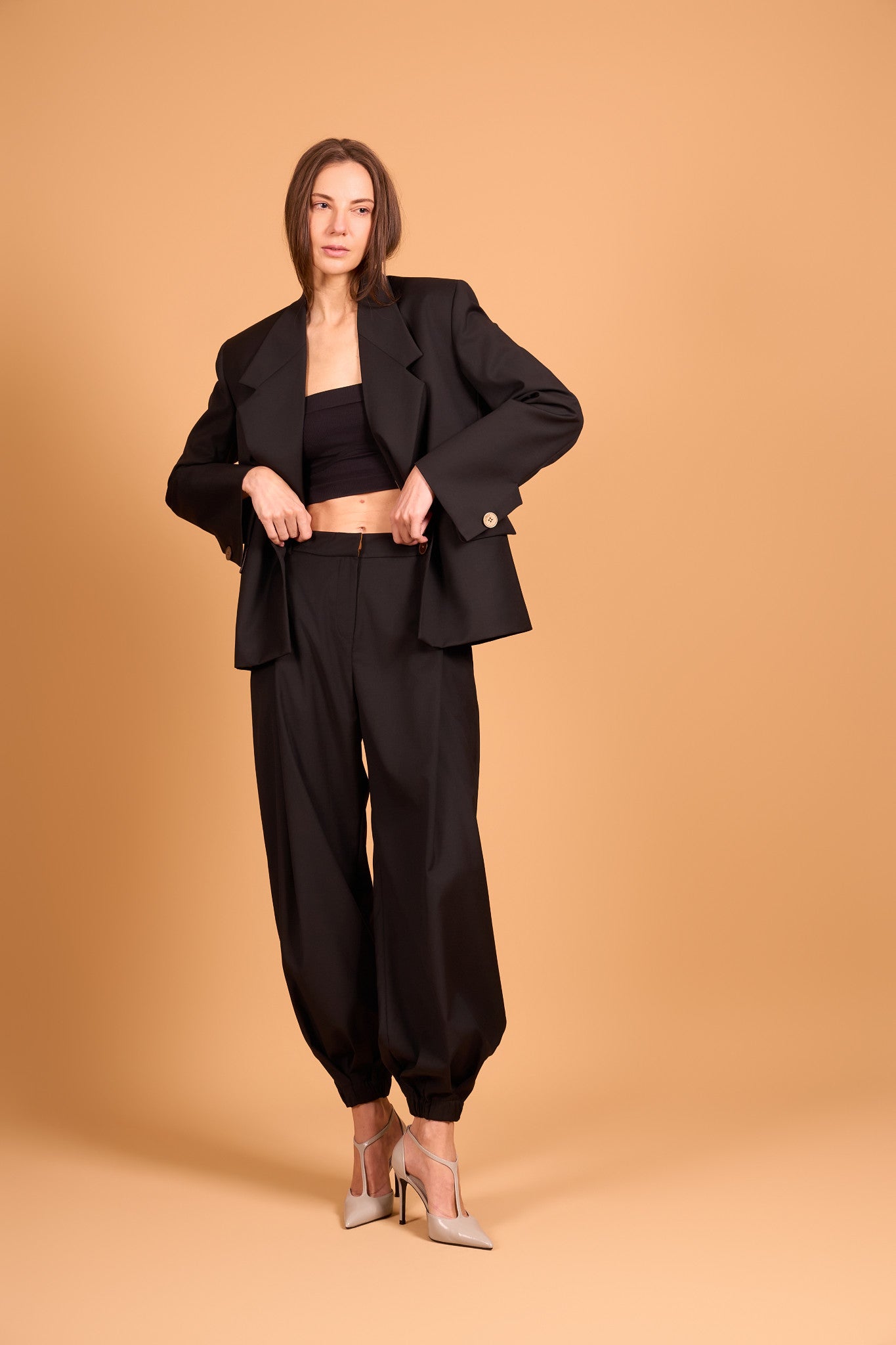 QUIET SWING TROUSER MIDNIGHT