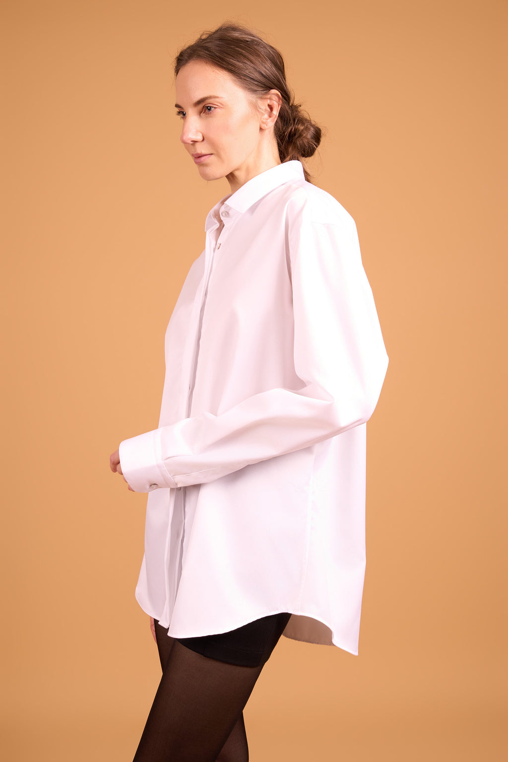 TAILORED BASE SHIRT OPTIC WHITE