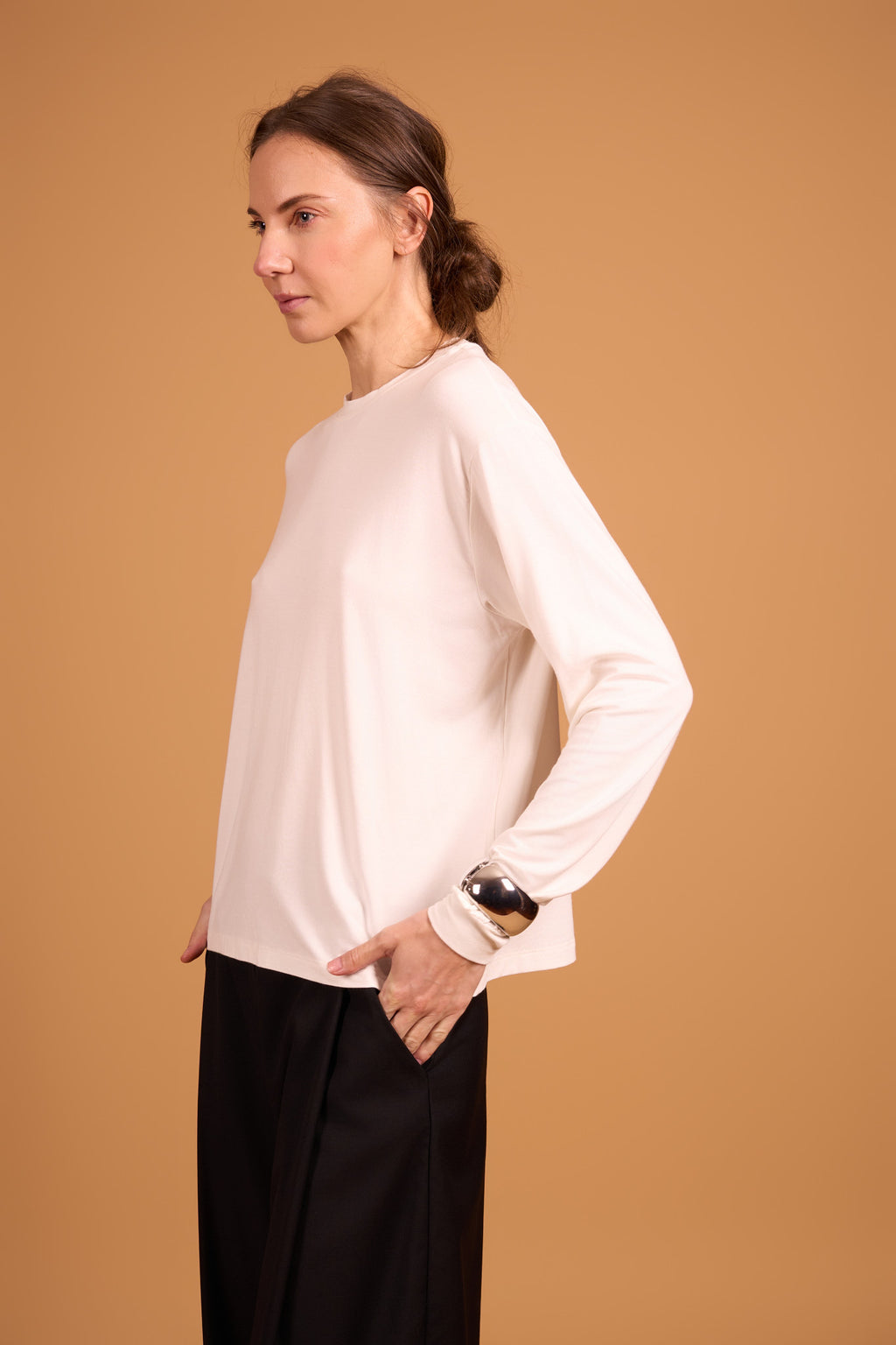 FLUID JERSEY OFF WHITE