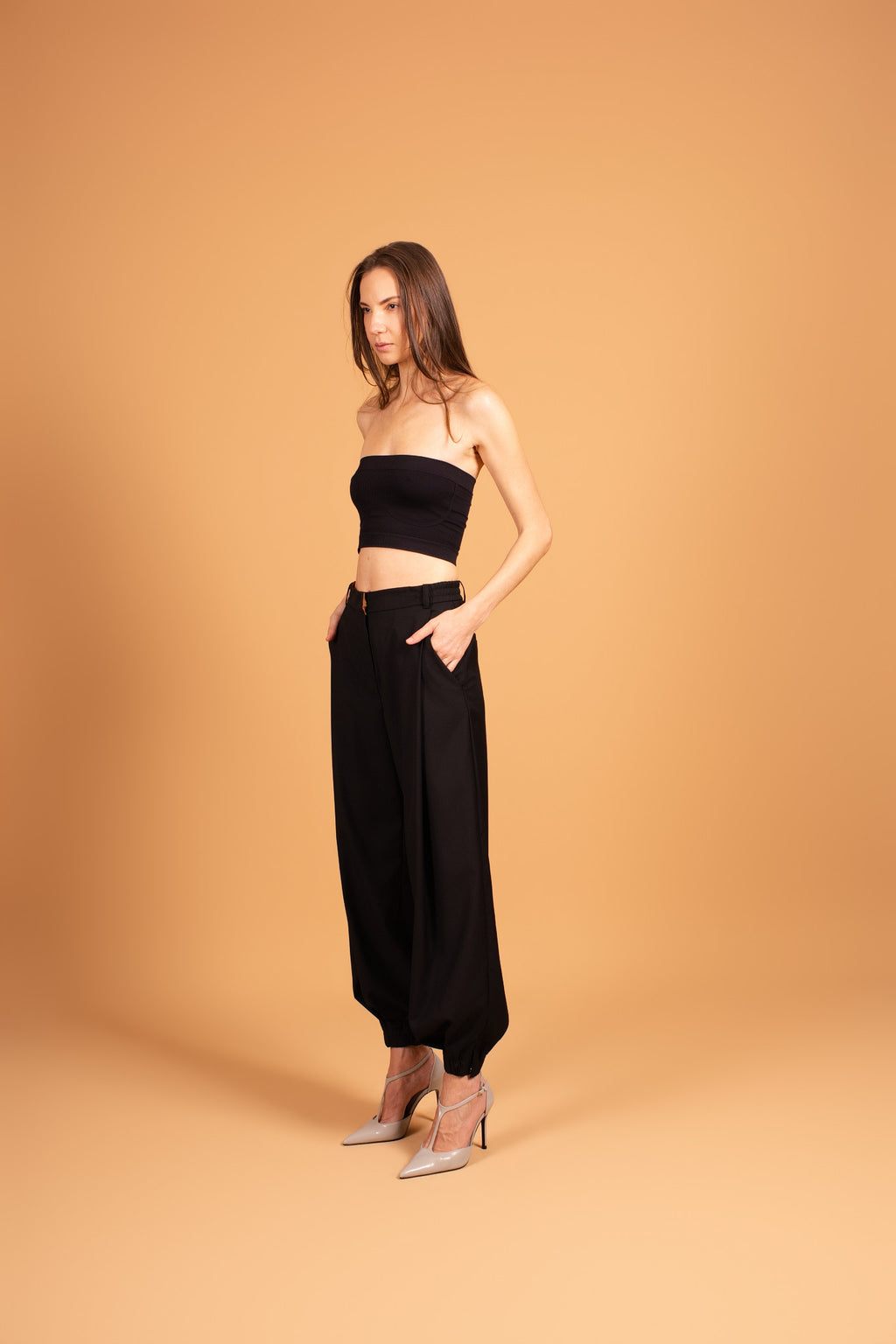 QUIET SWING TROUSER MIDNIGHT