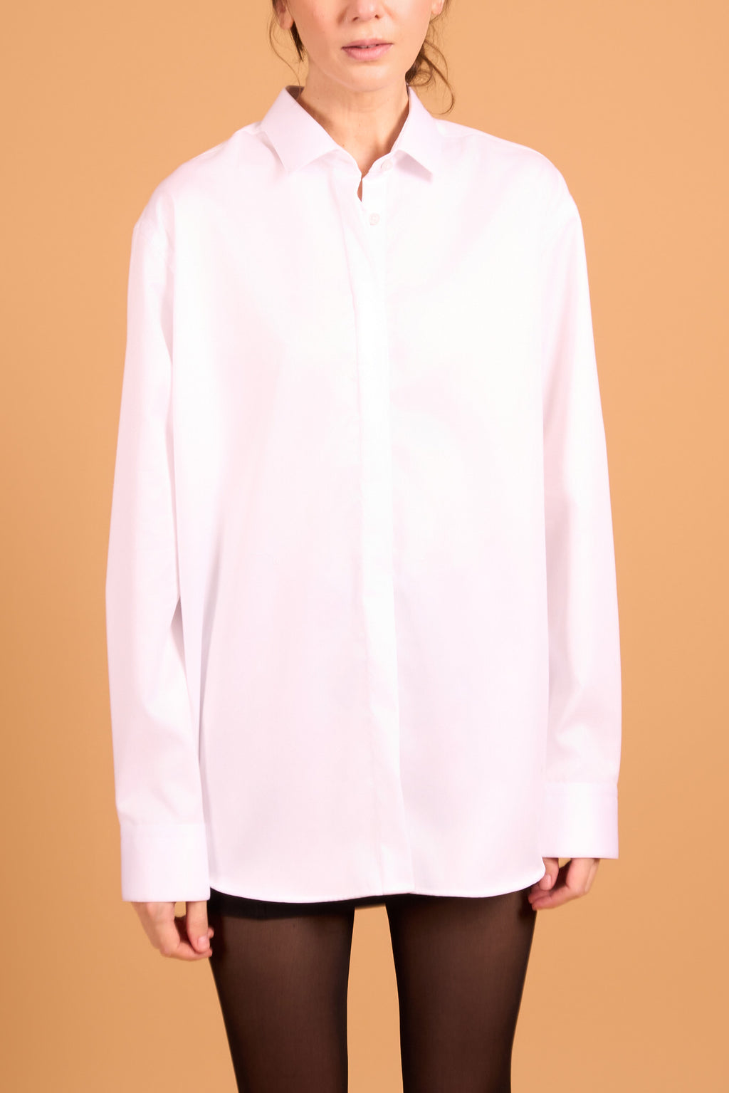 TAILORED BASE SHIRT OPTIC WHITE