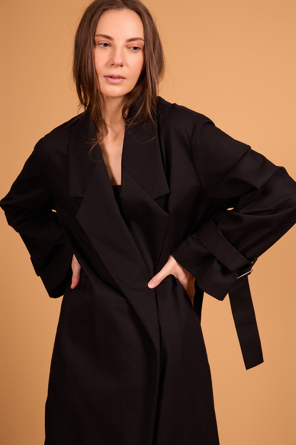 STATEMENT COAT MIDNIGHT