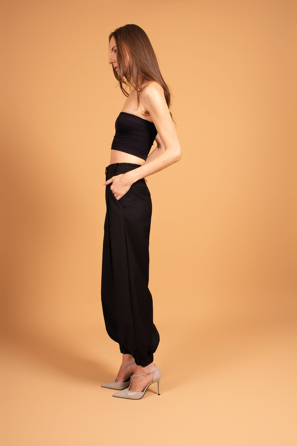 QUIET SWING TROUSER MIDNIGHT