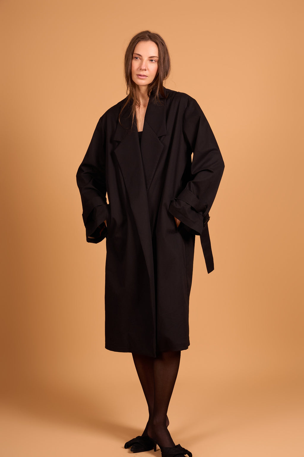 STATEMENT COAT MIDNIGHT