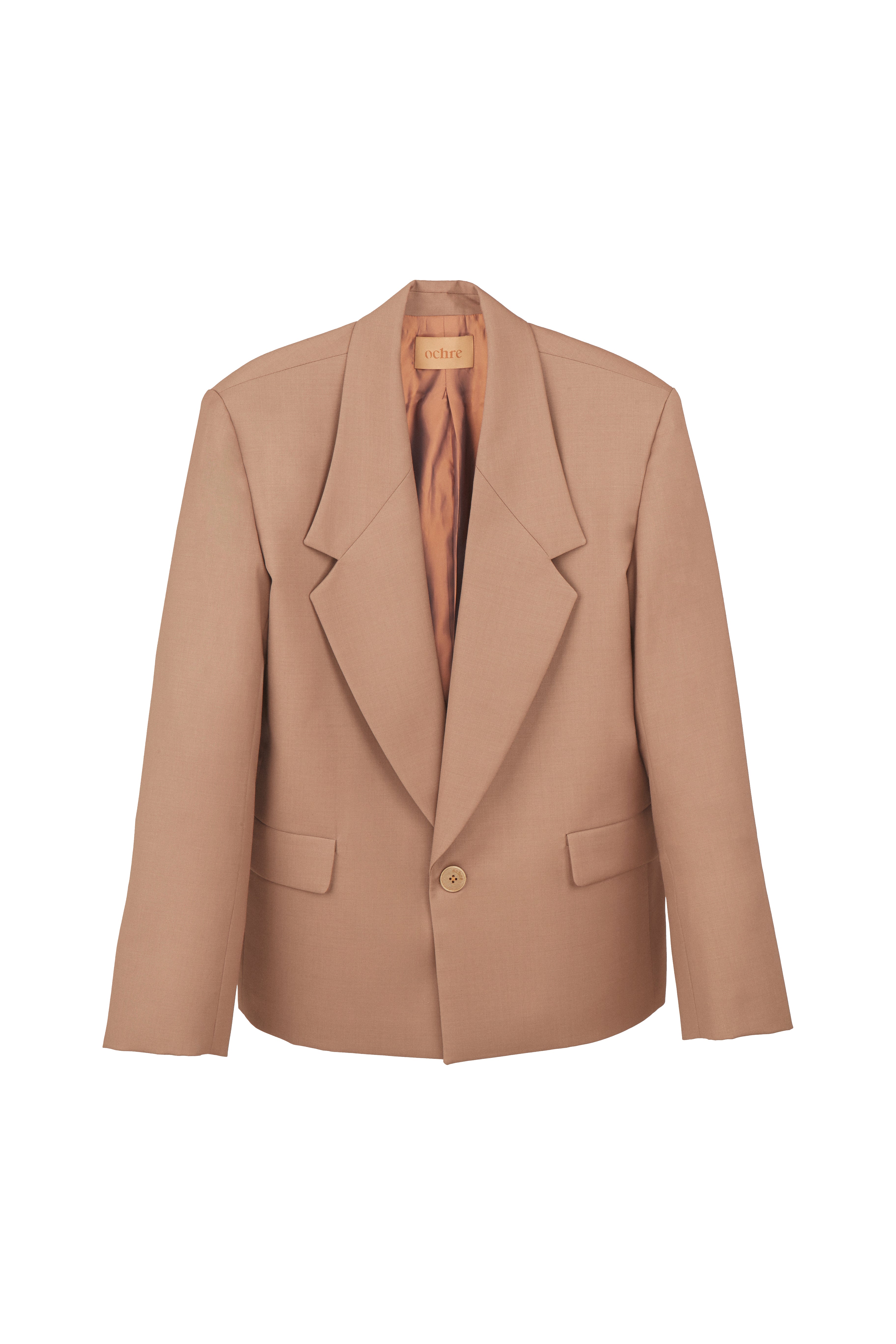 ARCHITECT BLAZER WARM TAUPE