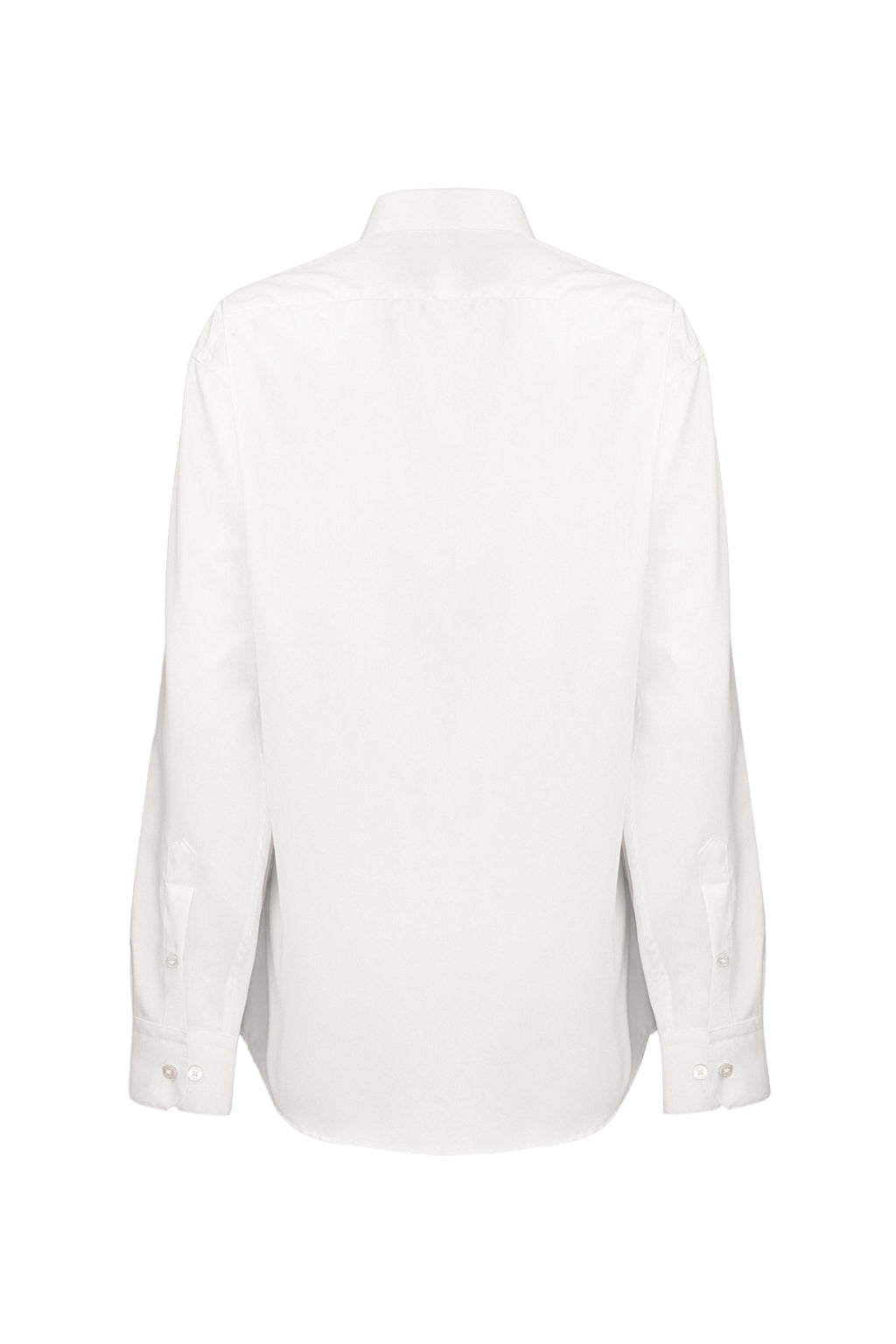 Tailored Base Shirt Optic White - vista frontal en movimiento, campaña Ochre