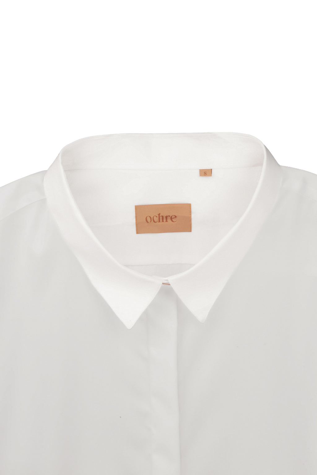 DRAMA COLLAR SHIRT OPTIC WHITE