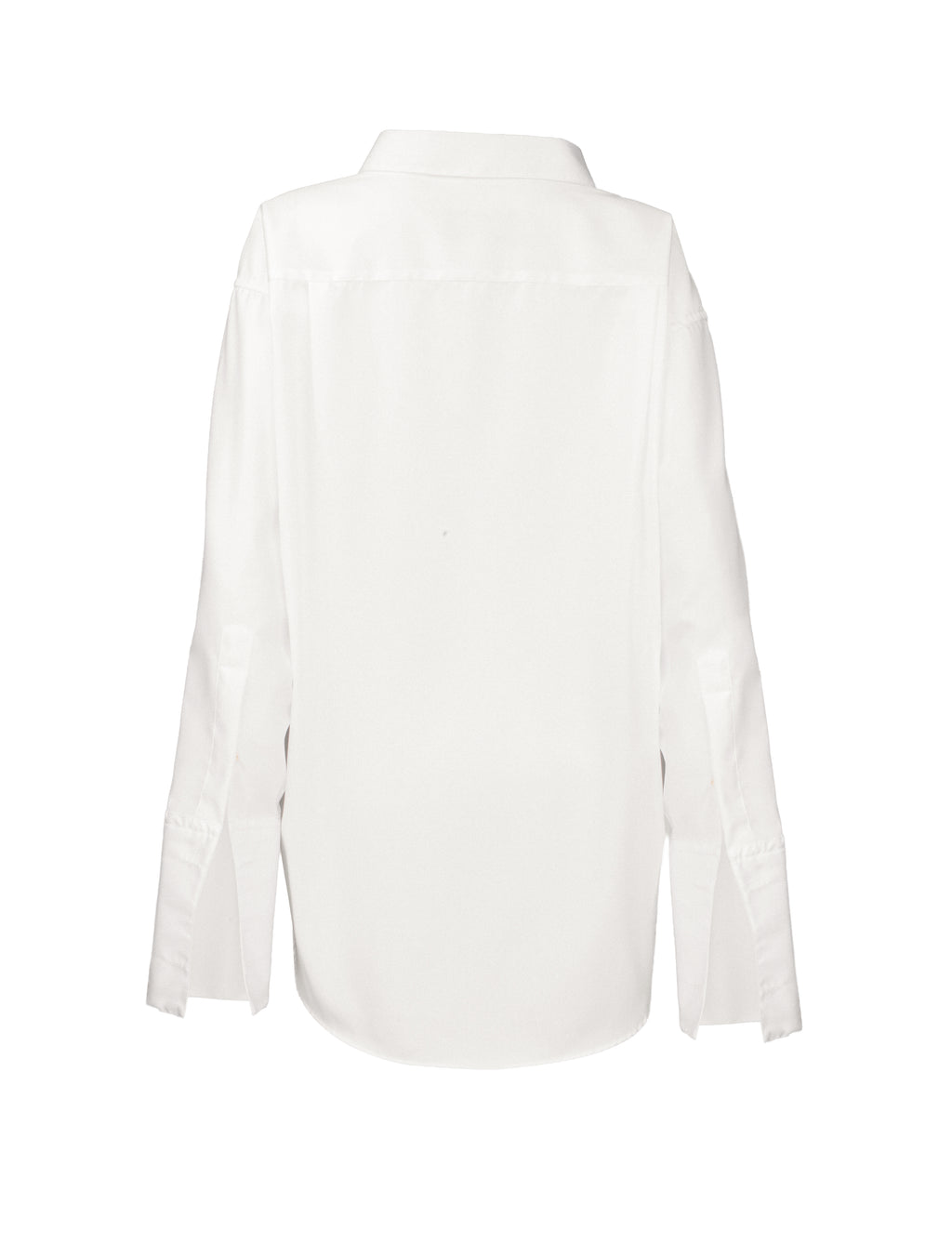 DRAMA COLLAR SHIRT OPTIC WHITE