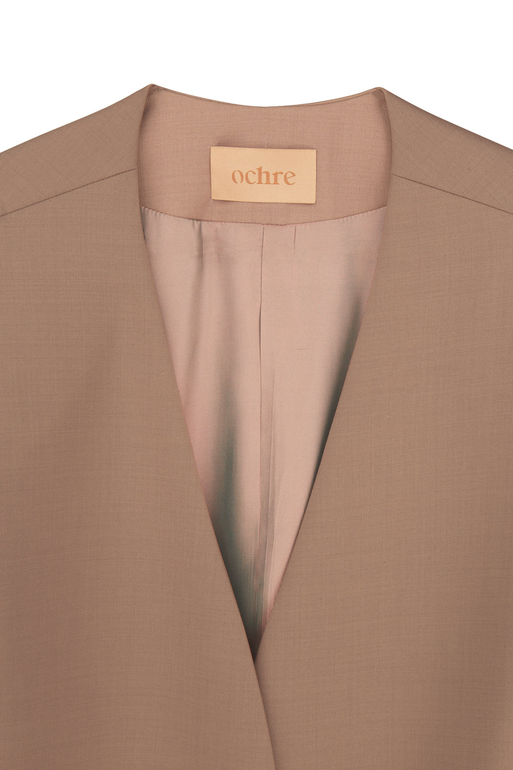 PURE LINE BLAZER WARM TAUPE