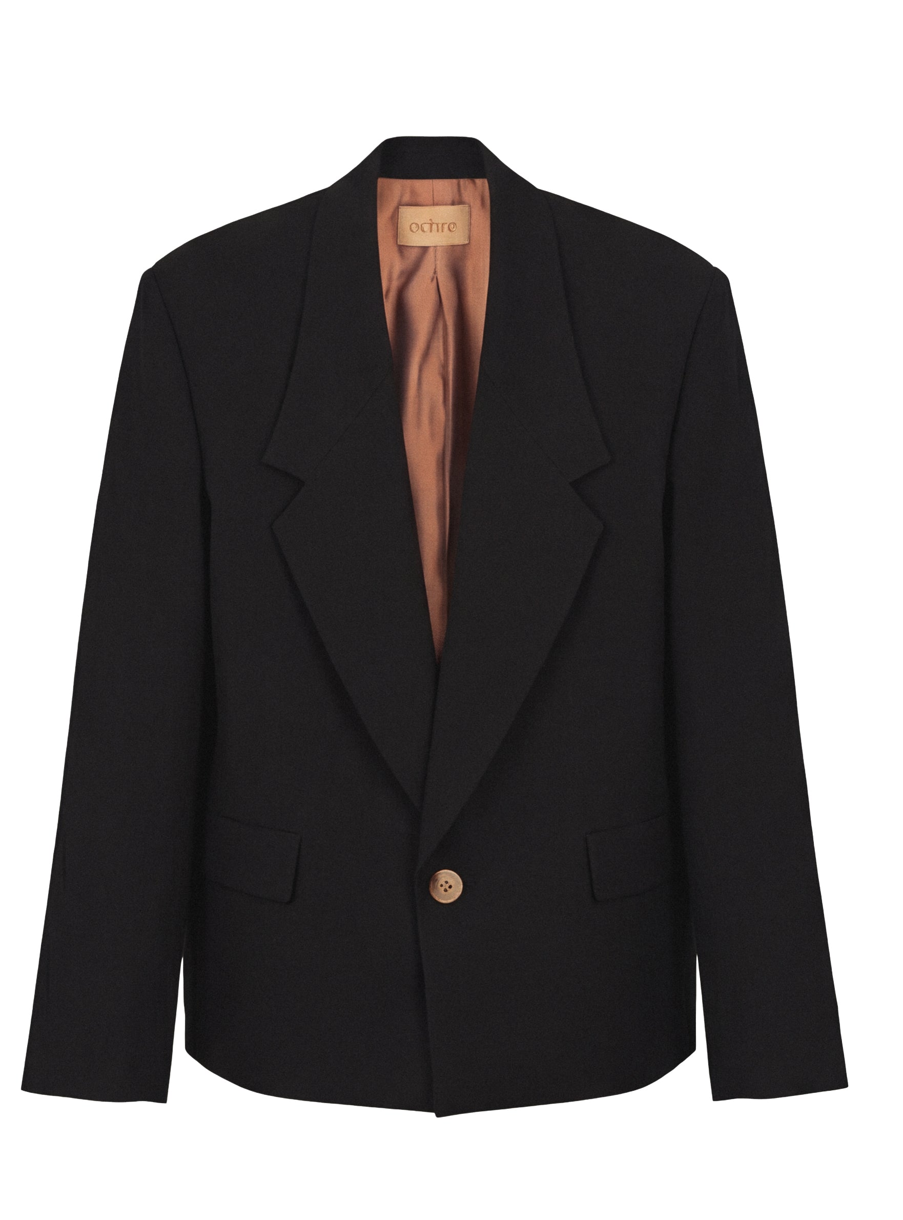 Architect Blazer Midnight - look editorial, blazer azul medianoche Ochre