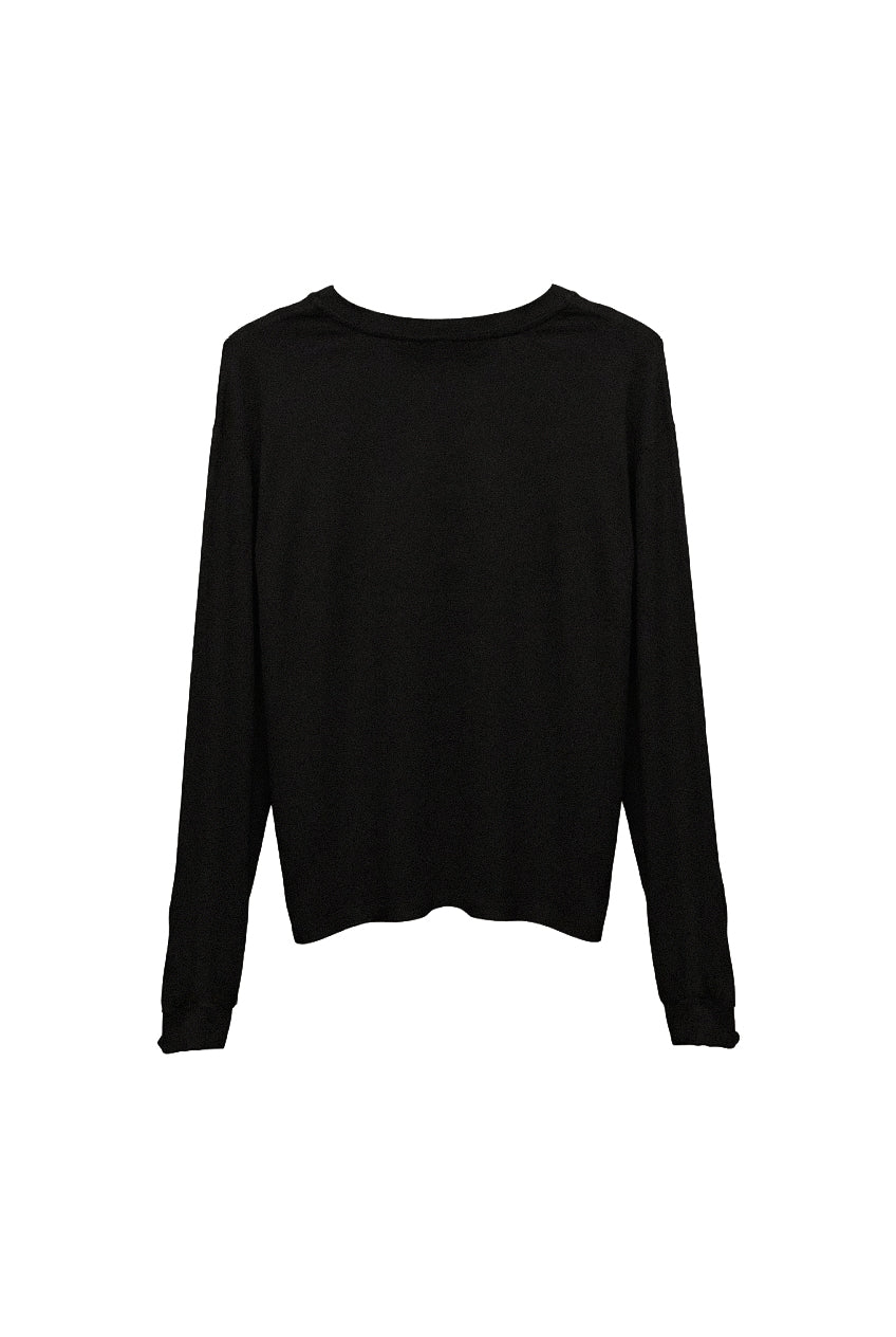 Fluid Jersey Midnight - vista de espalda en set editorial