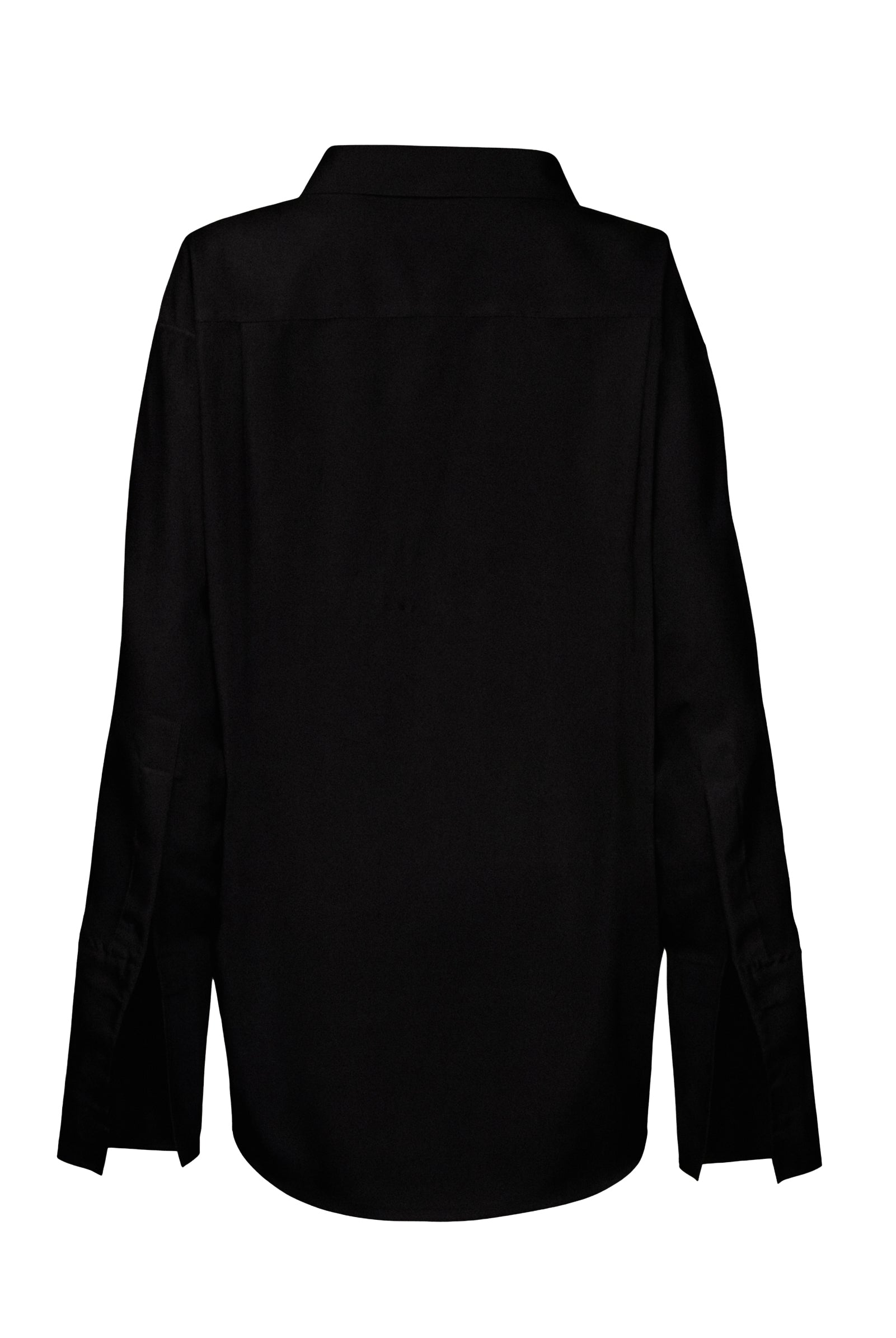 DRAMA COLLAR SHIRT YET BLACK