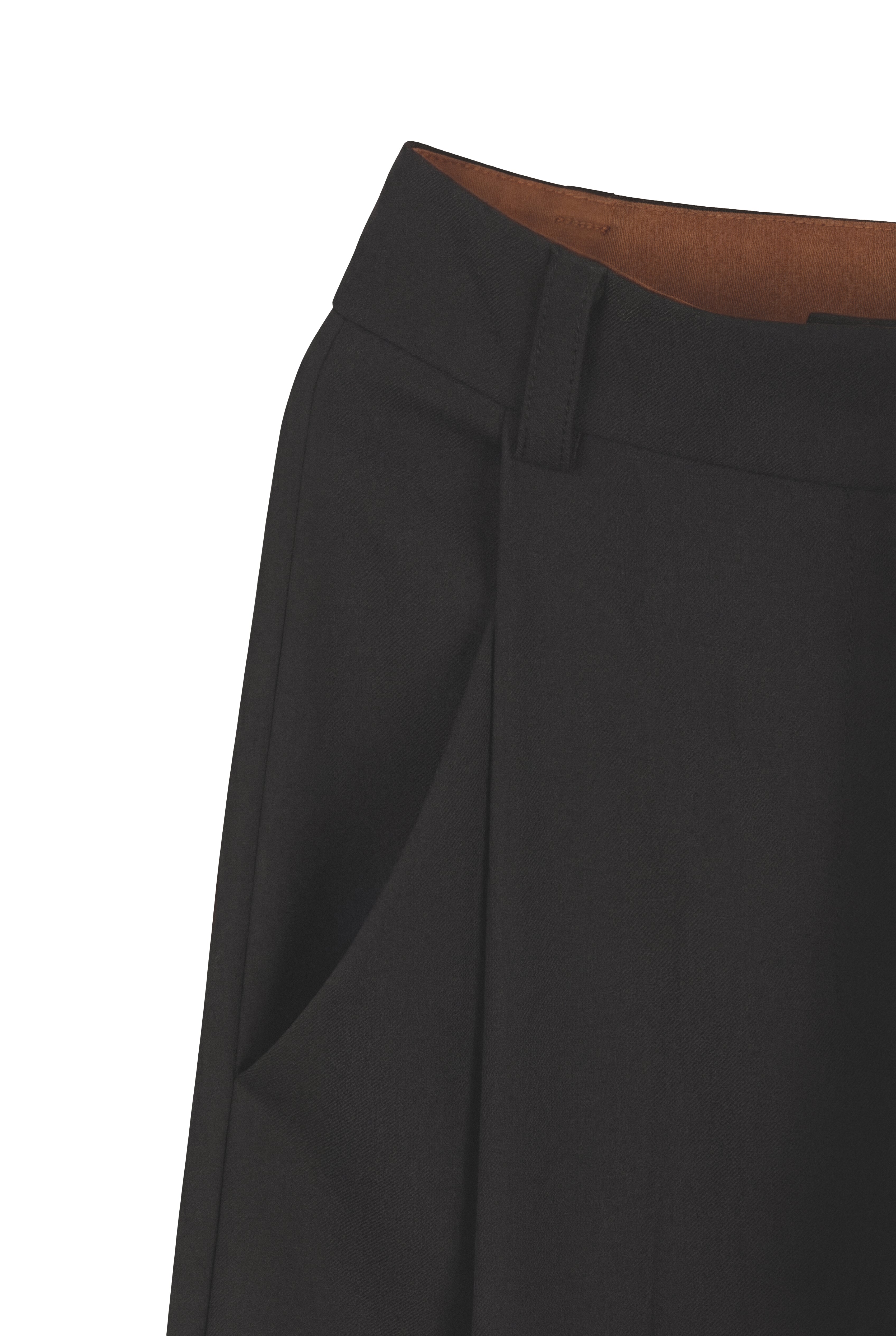 PLISSÉ FOUNDATION TROUSER MIDNIGHT