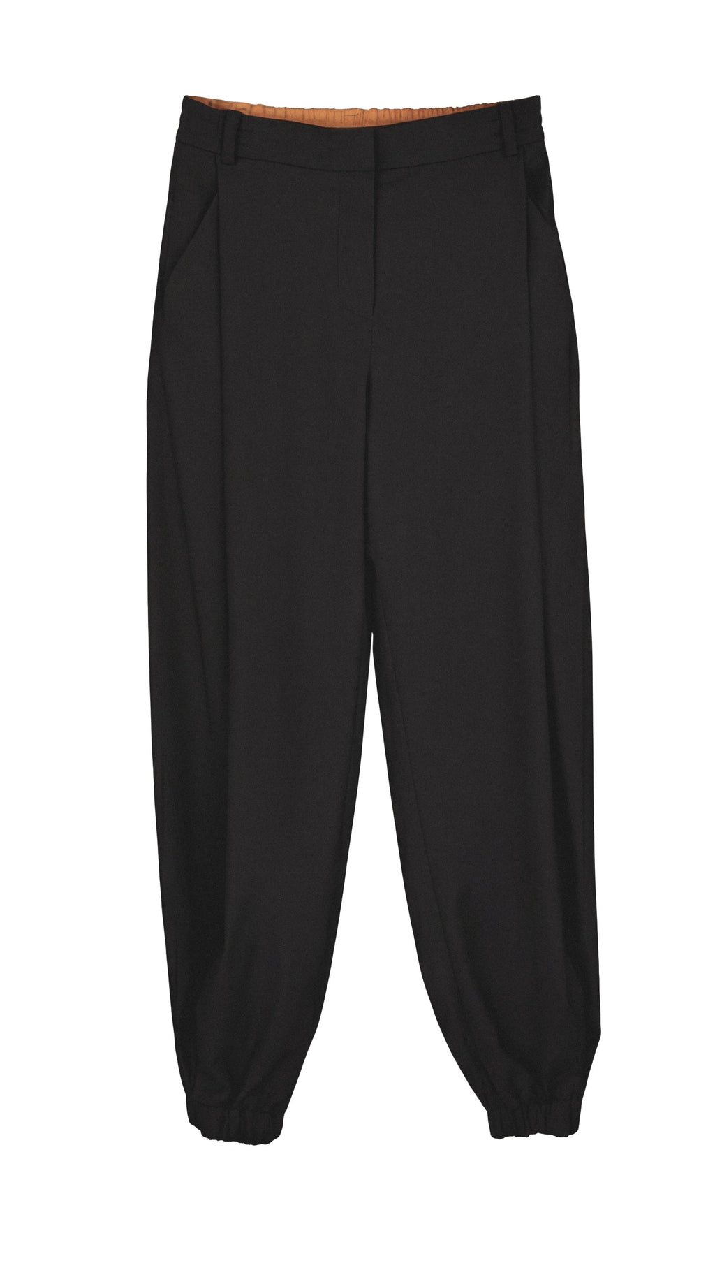 Quiet Swing Trouser Midnight - look editorial, pantalón azul medianoche Ochre